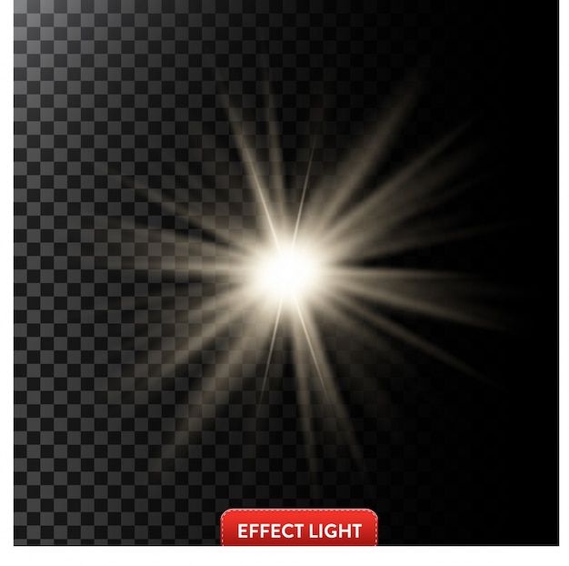 Vector gratuito efectos de luz de fondo