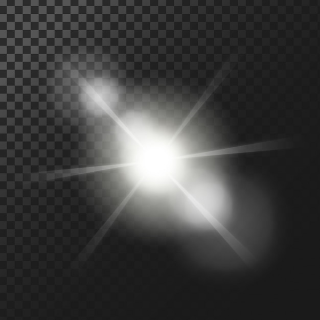 Vector gratuito efectos de luz de fondo