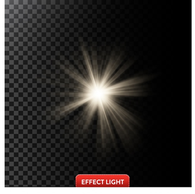 Vector gratuito efectos de luz de fondo