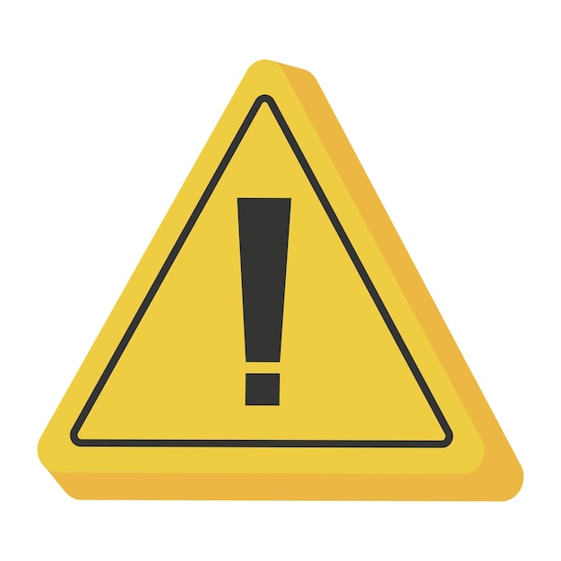 Vector gratuito error de señal de advertencia 404