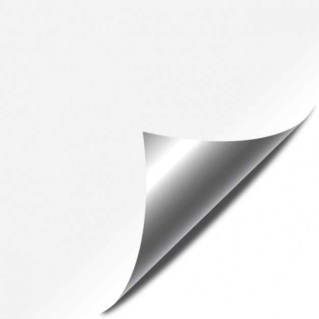 Vector gratuito esquina doblada