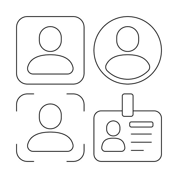 Vector gratuito estilo de línea de invierno