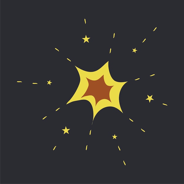 Vector gratuito explosión