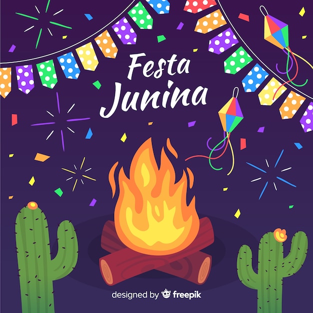 Vector gratuito festa junina