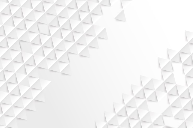 Vector gratuito fondo abstracto blanco en estilo de papel 3d