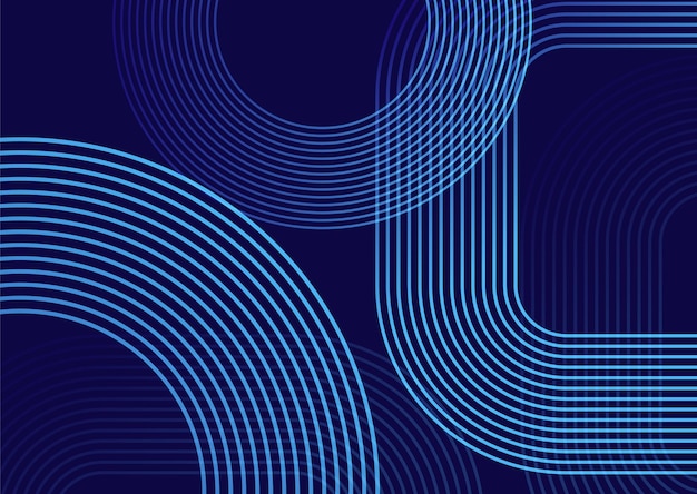 Vector gratuito fondo abstracto con diseño de líneas geométricas
