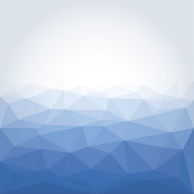 Vector gratuito fondo abstracto poligonal azul