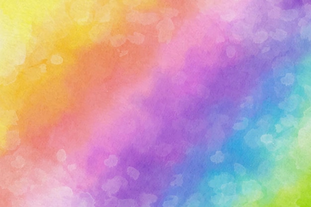 Vector gratuito fondo de efecto arcoiris acuarela
