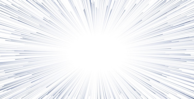 Vector gratuito fondo de efecto cómico de líneas de zoom