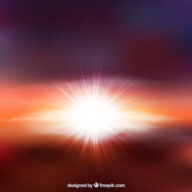 Vector gratuito fondo explosión de estrella
