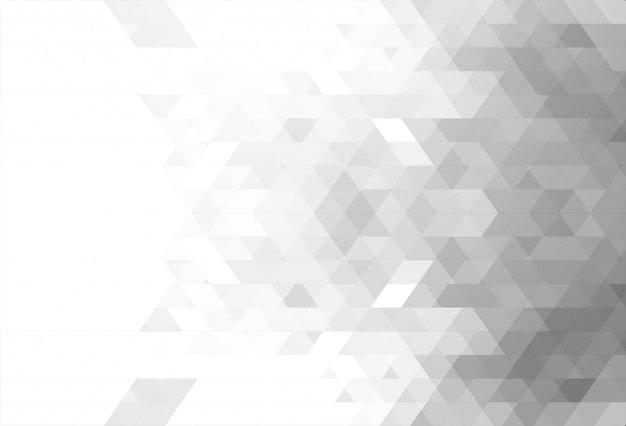 Vector gratuito fondo de formas abstractas triángulo blanco