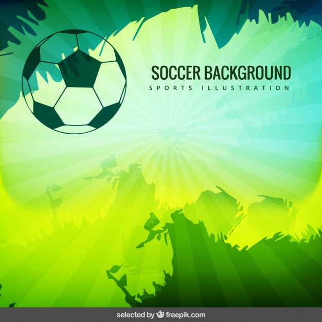 Vector gratuito fondo de fútbol