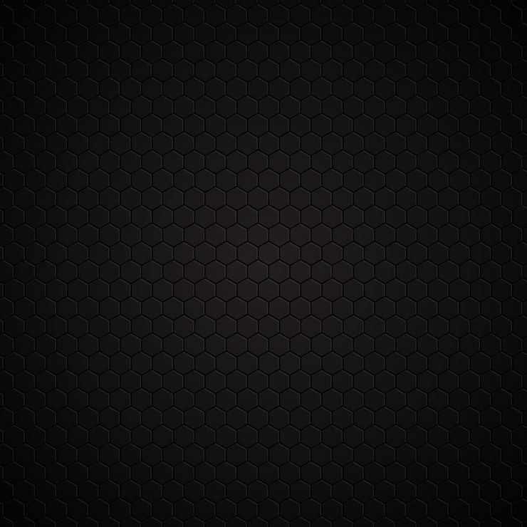 Vector gratuito fondo hexagonal oscuro