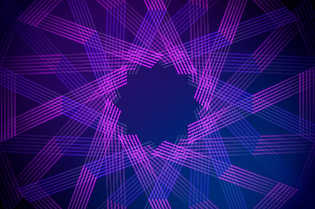 Vector gratuito fondo de ilusión óptica en gradiente