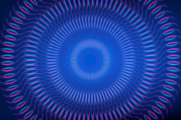 Vector gratuito fondo de ilusión óptica en gradiente