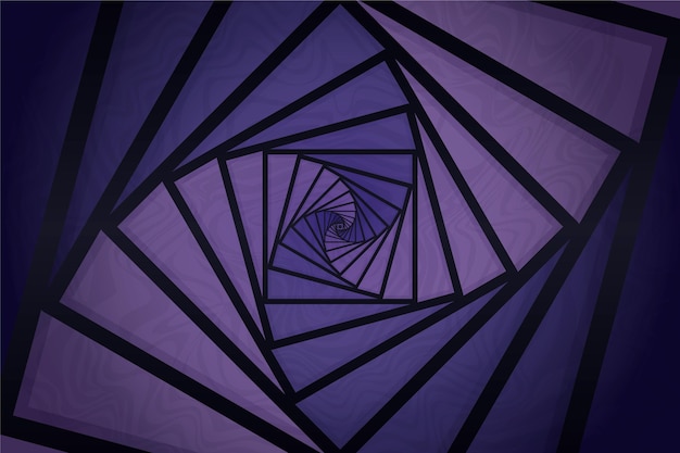 Vector gratuito el fondo de la ilusión óptica psicodélica