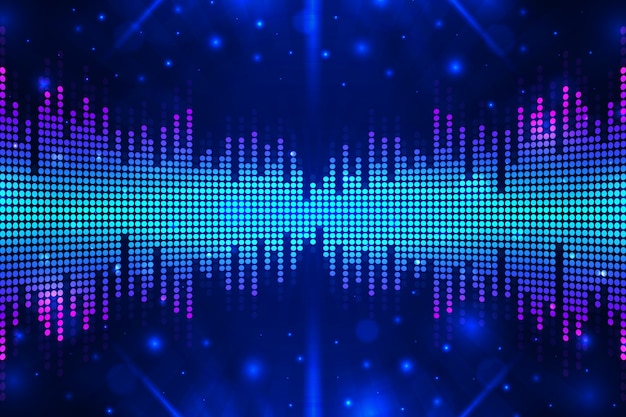 Vector gratuito fondo de karaoke con gradiente