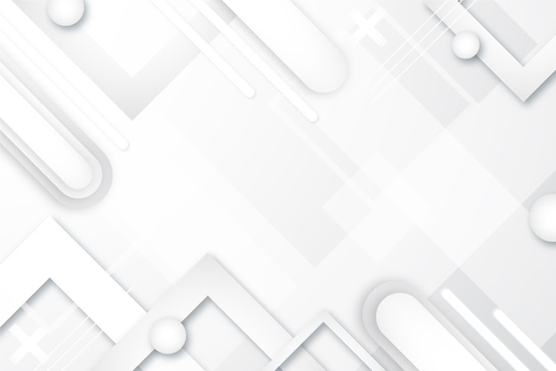 Vector gratuito fondo monocromático blanco