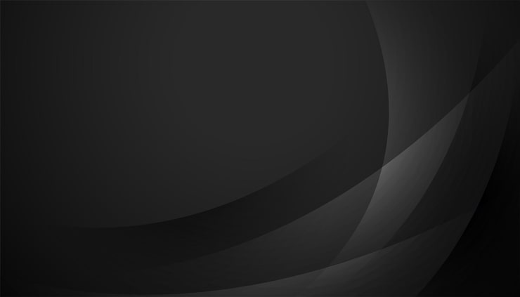 Vector gratuito fondo negro oscuro abstracto y moderno para presentación.