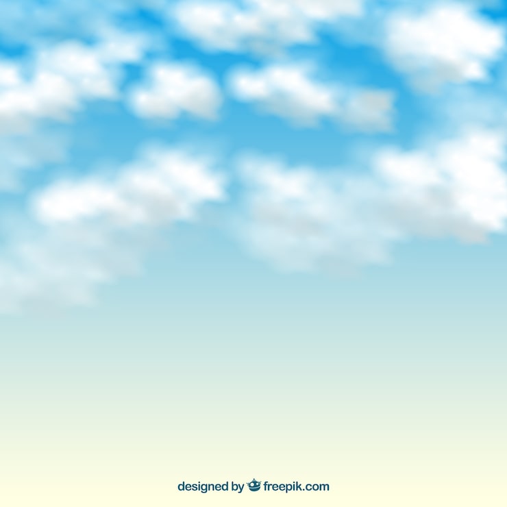 Vector gratuito fondo de nubes