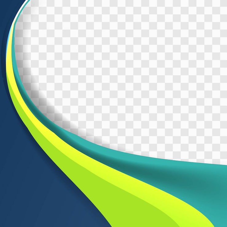 Vector gratuito fondo ondulado azul y verde