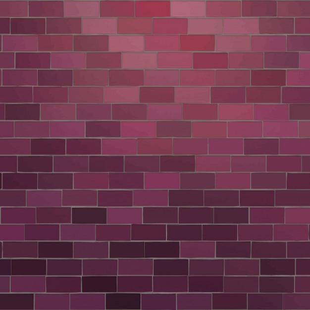 Vector gratuito fondo de pared de ladrillos