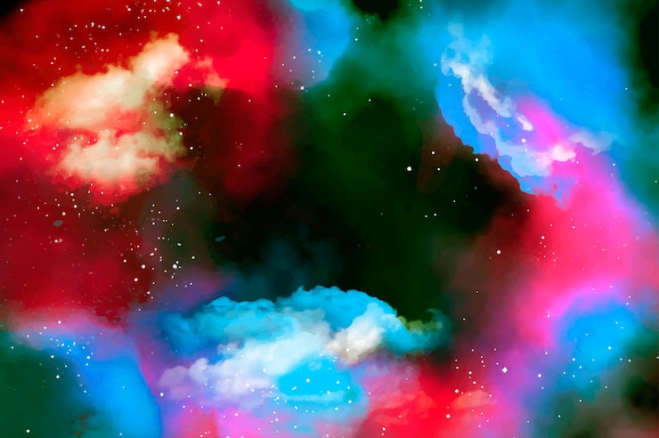 Vector gratuito fondo de textura de acuarela con salpicaduras abstractas