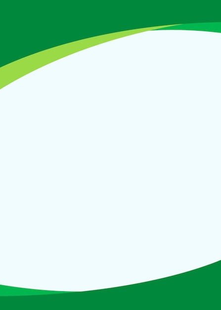 Vector gratuito fondo verde en blanco simple