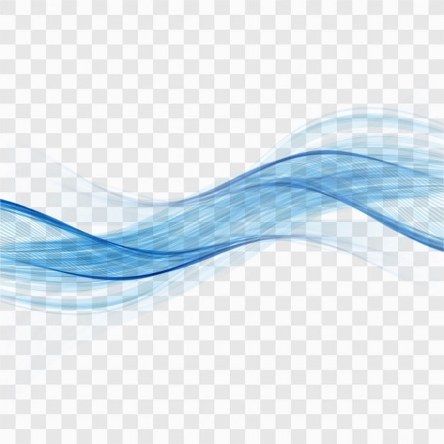 Vector gratuito forma azul ondulada
