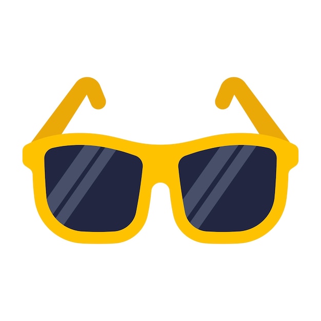 Vector gratuito gafas de sol llenas de estilo