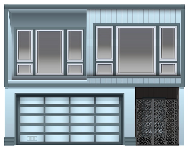 Vector gratuito un gran edificio