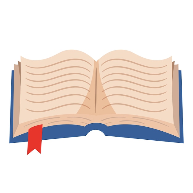 Vector gratuito icono de libro abierto