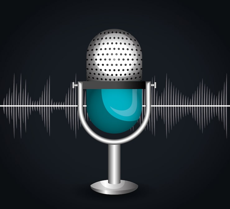 Vector gratuito el icono del micrófono