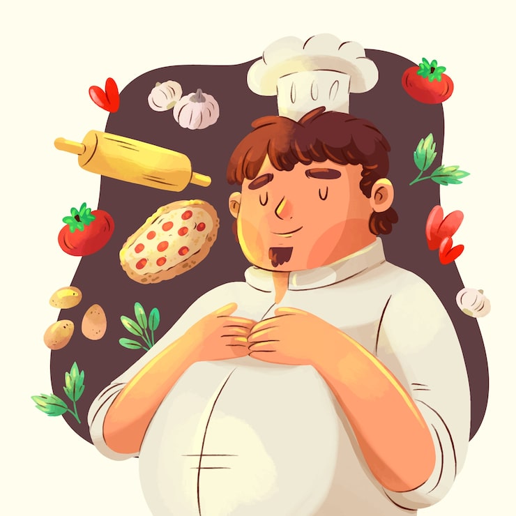 Vector gratuito ilustración del día internacional de los chefs en acuarela
