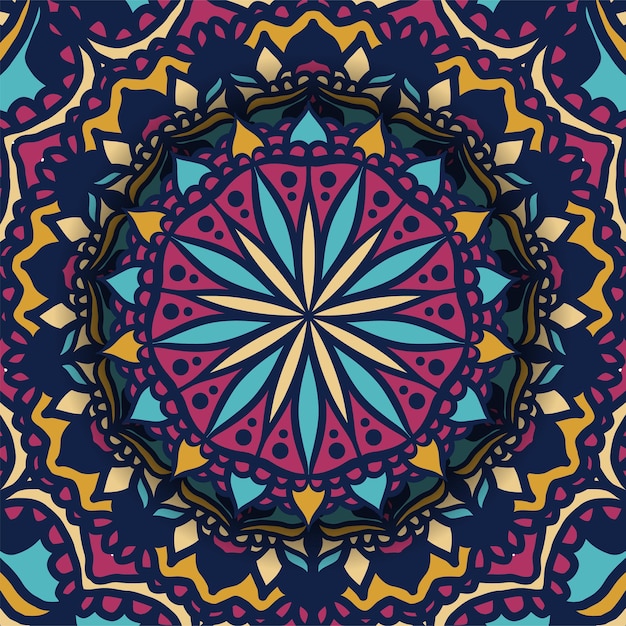 Vector gratuito ilustración de mandala