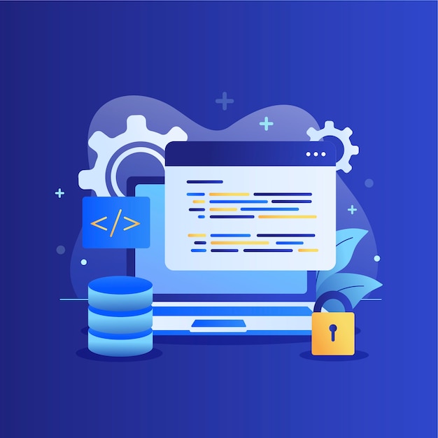 Vector gratuito infografía api de gradiente