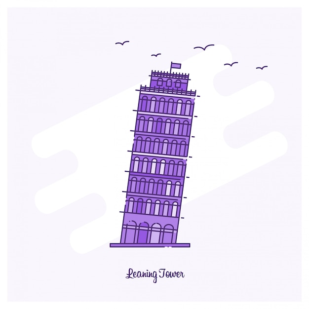 Vector gratuito lugar de la torre hito