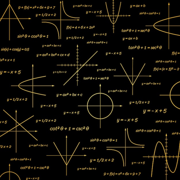 Vector gratuito matemáticas abstractas