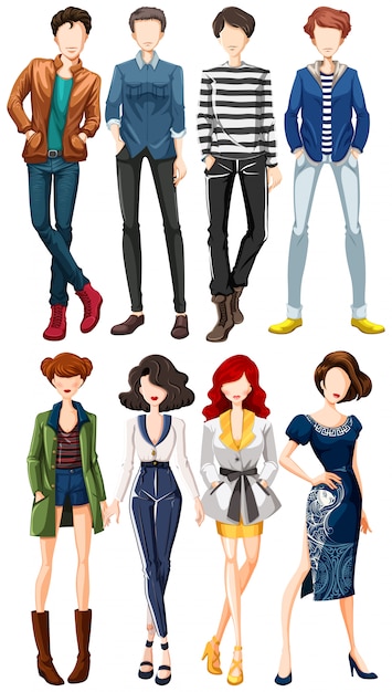 Vector gratuito moda