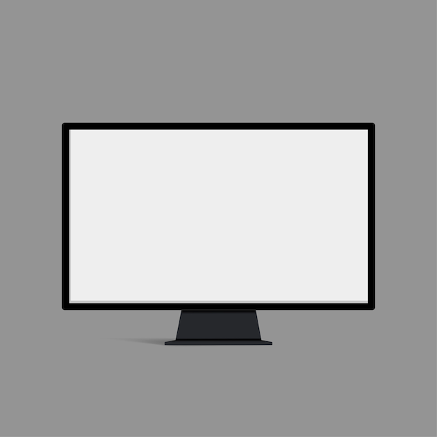 Vector gratuito monitor 