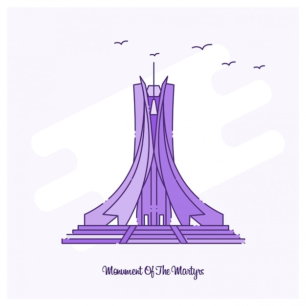 Vector gratuito monumento de los martimos