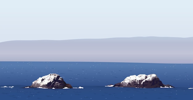 Vector gratuito el paisaje