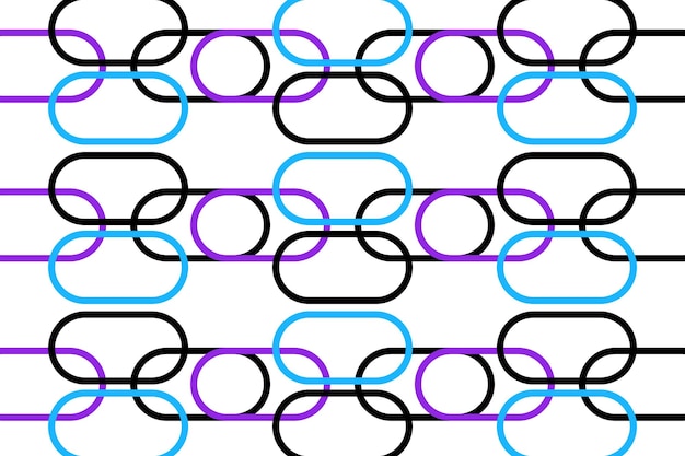 Vector gratuito patrón geométrico entrelazado
