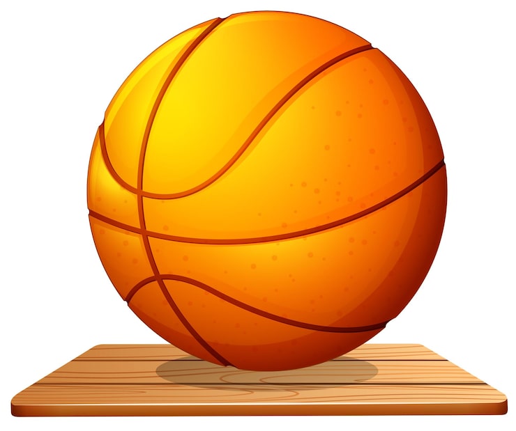 Vector gratuito una pelota naranja