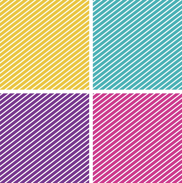 Vector gratuito plantilla de fondo con patrones de rayas