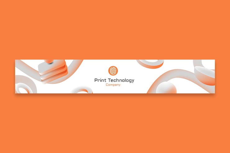 Vector gratuito tecnología vinculada a la plantilla de banner