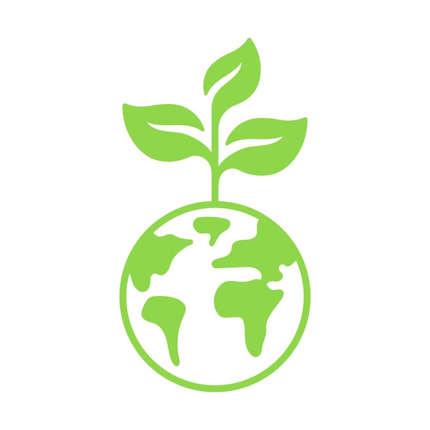 Vector gratuito la tierra con la planta