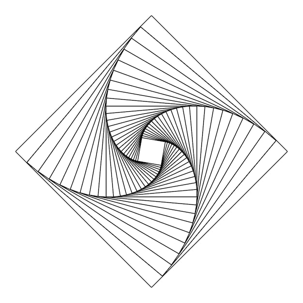 Vector gratuito vector de elemento geométrico cuadrado abstracto