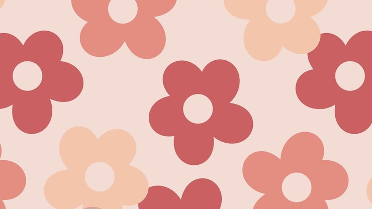 Vector gratuito vector de fondo estampado floral seamess rosa