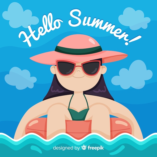 Miễn phí Vector chào hè